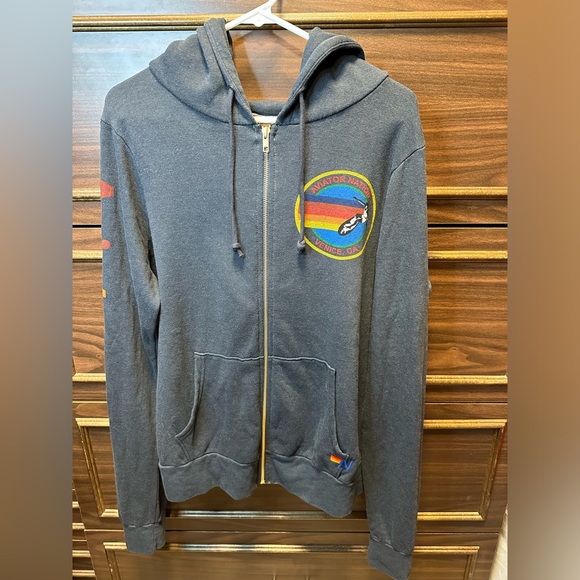 Aviator Nation Tops - NWT Aviator Nation Venice Hoodie Size Large Unisex